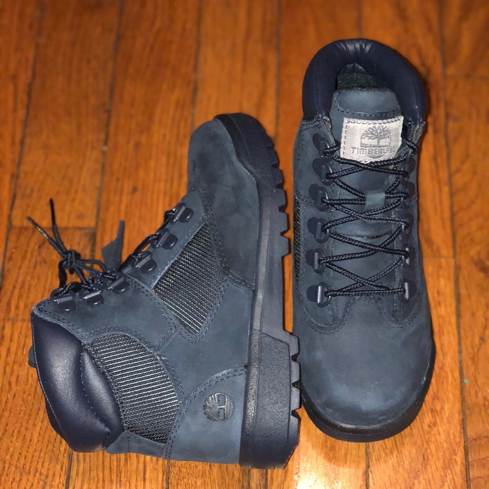 Navy Blue Timberland boots